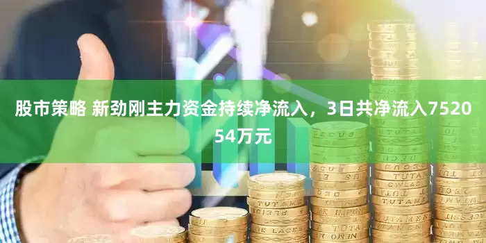 股市策略 新劲刚主力资金持续净流入，3日共净流入752054万元